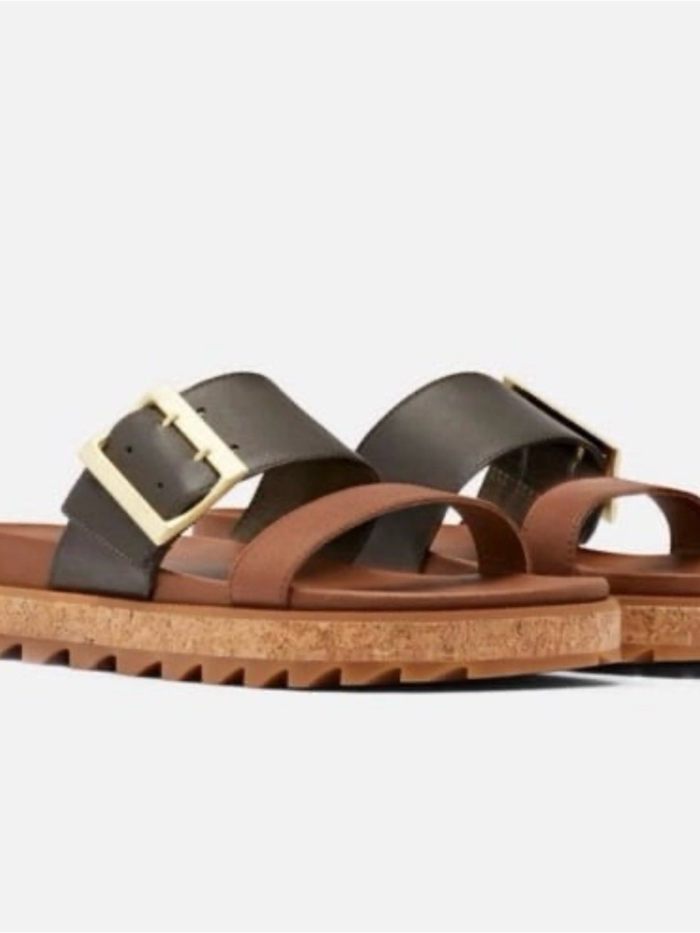 Sorel Women's Roaming Buckle Slide Sandals size 8.5